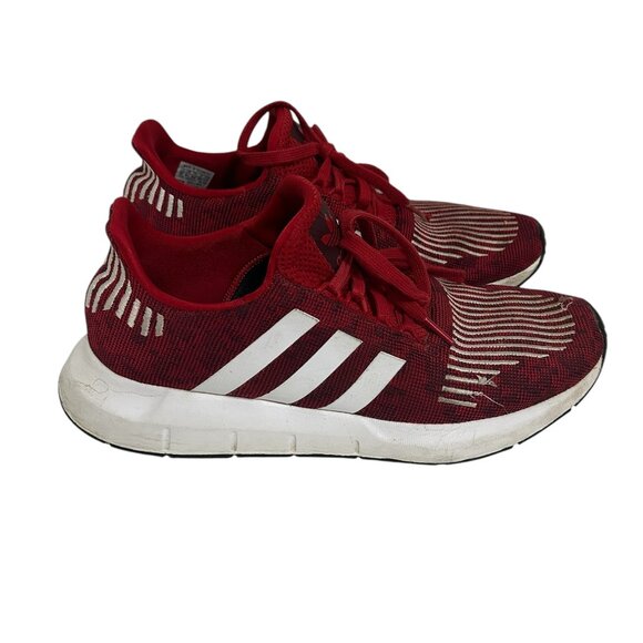 Adidas Shoes Swift Run Mens Size 9 1/2 Red/White Running Shoe EF5440 - Picture 3 of 9